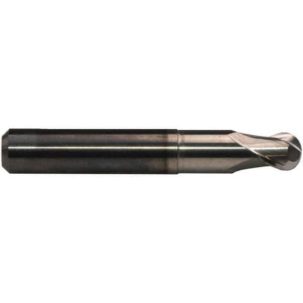 Ball End Mill: 2 Flute, Solid Carbide MPN:1921R.004