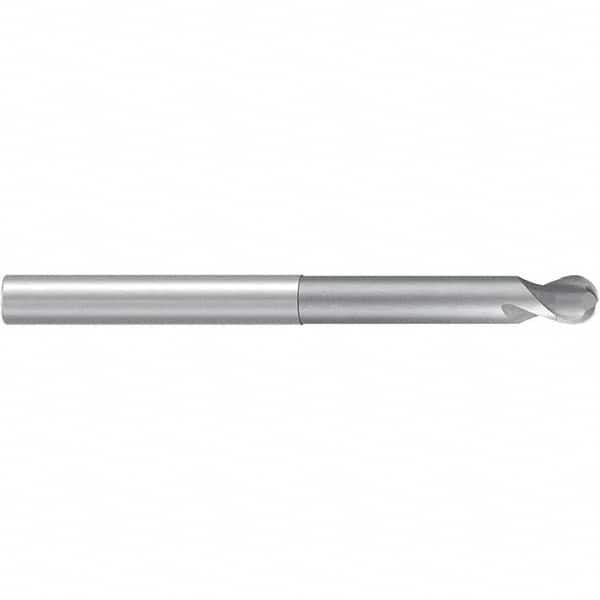 Ball End Mill: 2 Flute, Solid Carbide MPN:1943.003