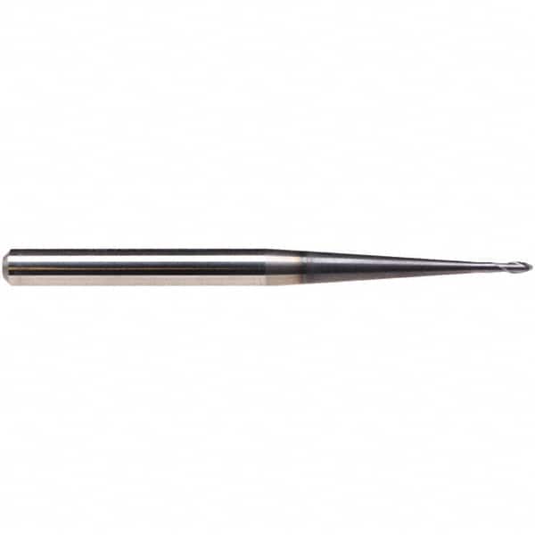Ball End Mill: 2 Flute, Solid Carbide MPN:1960A.009375