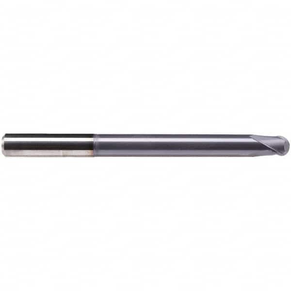 Ball End Mill: 2 Flute, Solid Carbide MPN:1963A.001