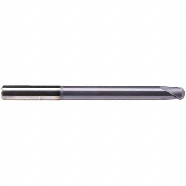 Ball End Mill: 2 Flute, Solid Carbide MPN:1963A.0015