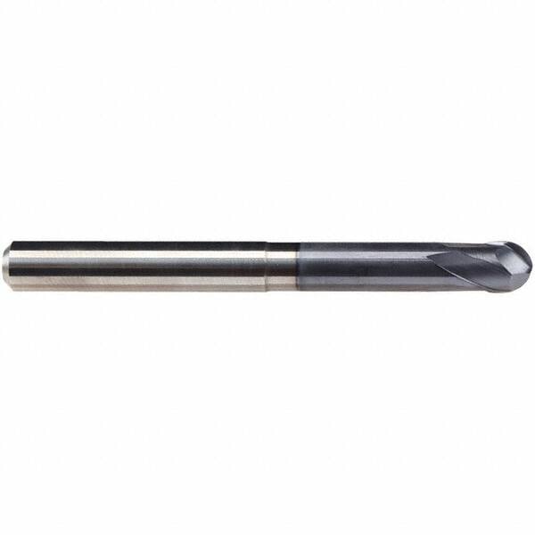 Ball End Mill: 2 Flute, Solid Carbide MPN:1974A.008