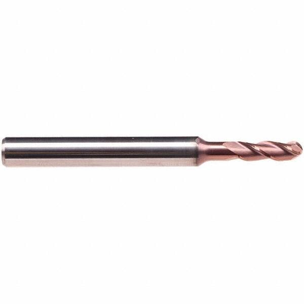 Ball End Mill: 3 Flute, Solid Carbide MPN:2502A.004