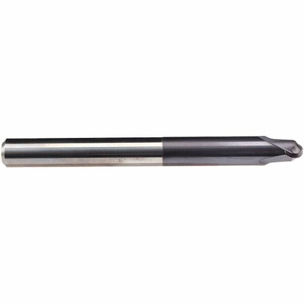 Ball End Mill: 2 Flute, Solid Carbide MPN:2819A.006