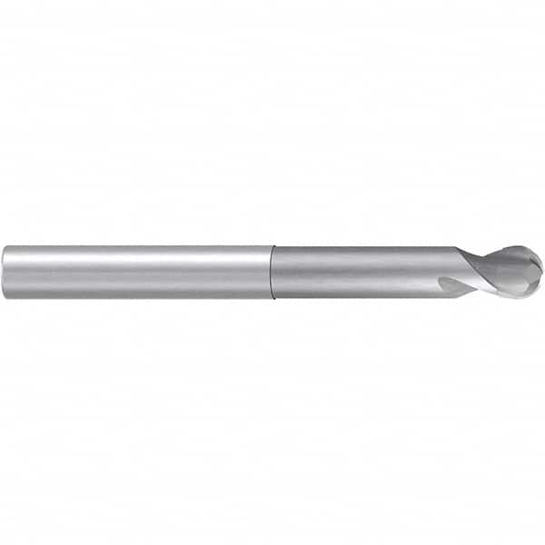 Ball End Mill: 2 Flute, Solid Carbide MPN:2830.008