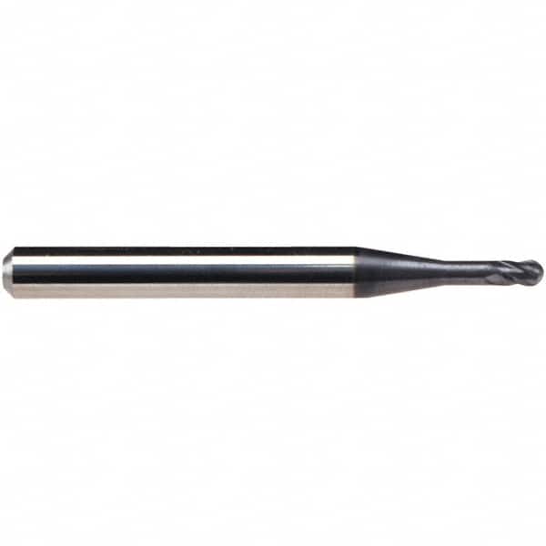 Ball End Mill: 4 Flute, Solid Carbide MPN:2834A.008