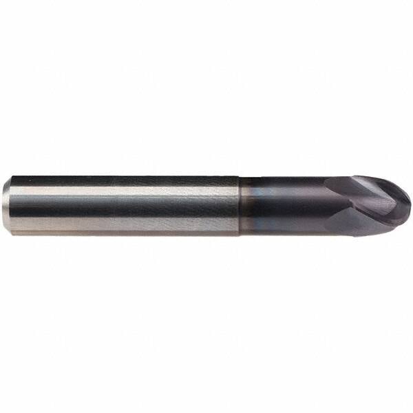 Ball End Mill: 4 Flute, Solid Carbide MPN:2942A.04375