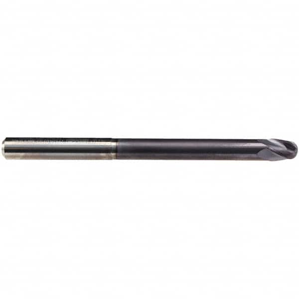 Ball End Mill: 4 Flute, Solid Carbide MPN:2943A.03125