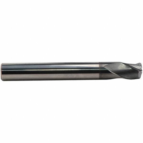 Tapered End Mill: 3 Flutes, Solid Carbide, Corner Radius End MPN:3544L.12025A