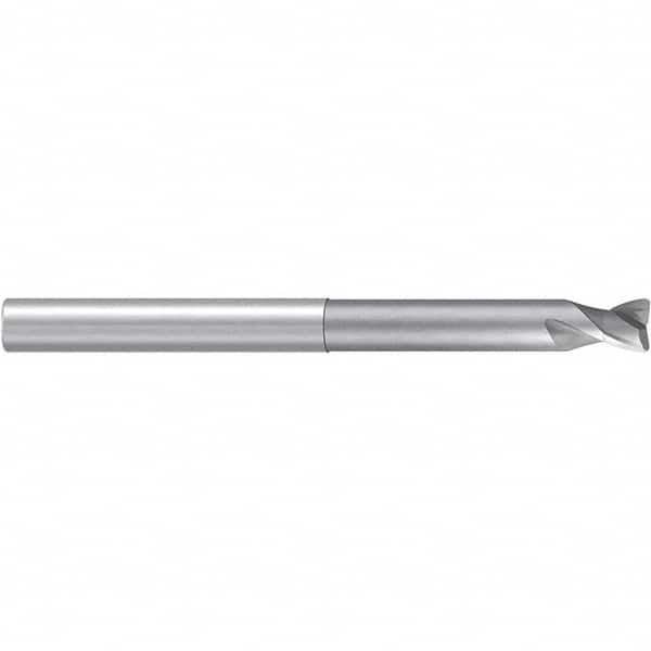 Corner Radius End Mill: 4 mm Dia, 4 mm LOC, 0.5 mm Radius, 2 Flutes, Solid Carbide MPN:1941.004