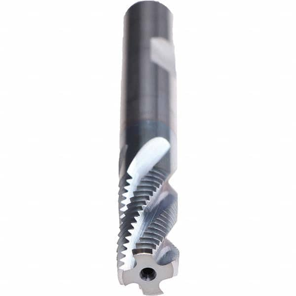 Helical Flute Thread Mill: M16x1.5, Internal, 4 Flute, 12.00 mm Shank Dia, Solid Carbide MPN:GF162326.9514