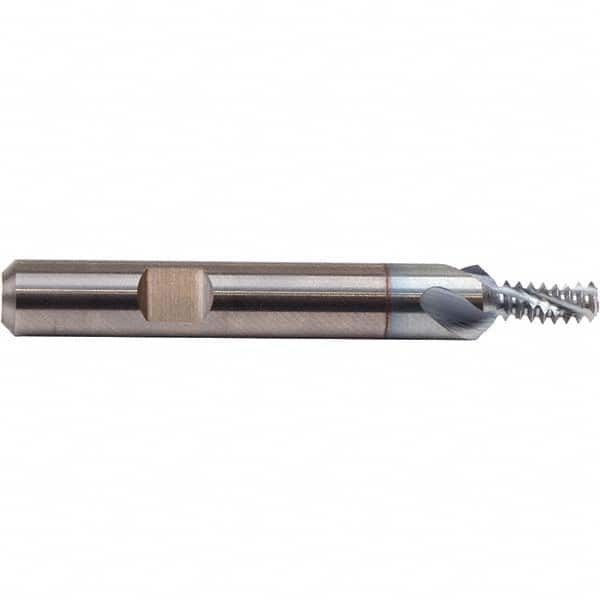 Helical Flute Thread Mill: M6x0.75, Internal, 3 Flute, 8.00 mm Shank Dia, Solid Carbide MPN:GF322106.0229