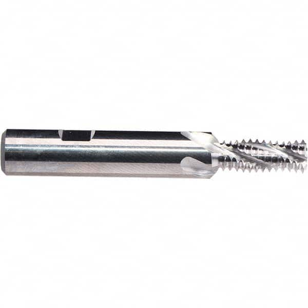 Helical Flute Thread Mill: 1/8-28, Internal, 3 Flute, Solid Carbide MPN:GF332101.4035