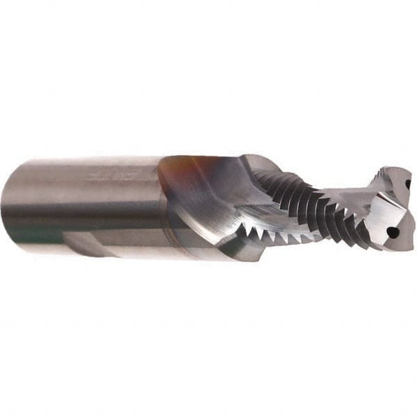 Helical Flute Thread Mill: 1/2-13, Internal, 2 Flute, 14.00 mm Shank Dia, Solid Carbide MPN:GF442206.5013