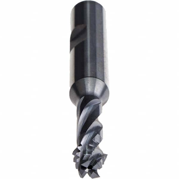 Helical Flute Thread Mill: 1/2-13, Internal, 4 Flute, 12.00 mm Shank Dia, Solid Carbide MPN:GF732257.5013