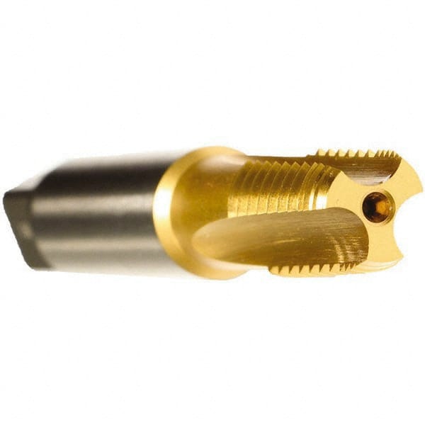 3/8-18 NPT, 3 Flutes, TiN Coated, Cobalt, Interrupted Thread Pipe Tap MPN:AW193100.5766