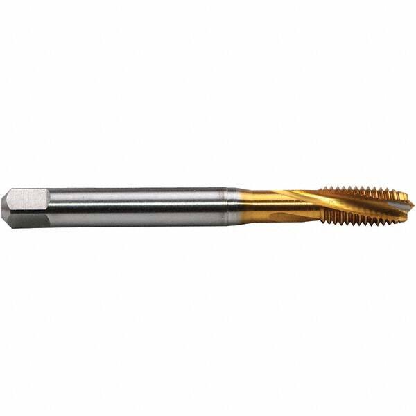 Spiral Flute Tap: M2.5x0.45 Metric, 2-3P, 6H Class of Fit, TIN Coated MPN:B0401400.0025