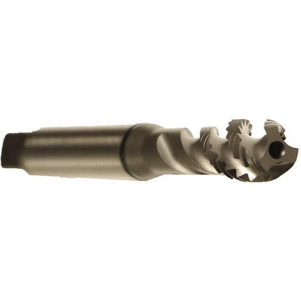 Spiral Flute Tap:  M8x1.25,  Metric,  3 Flute,  Modified Bottoming,  6H Class of Fit,  Cobalt,  GLT-1 Finish MPN:B099C400.0080