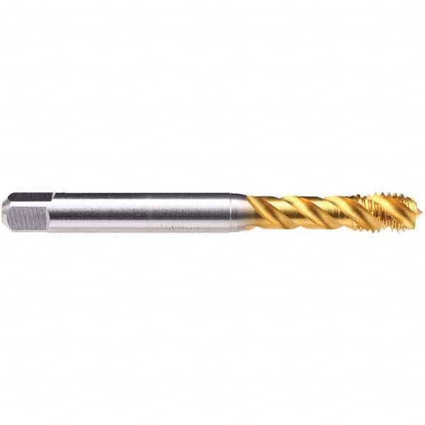 Spiral Flute Tap: M5x0.80 Metric, 2-3P, 6HX Class of Fit, TIN Coated MPN:B5760F01.0050