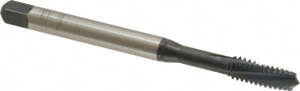 Spiral Flute Tap: 1/4-20 UNC, 3 Flutes, Plug, 3BX Class of Fit, Cobalt, Nitride Coated MPN:BU306011.5009