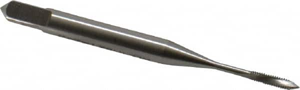 Spiral Flute Tap: #0-80 UNF, 2 Flutes, Plug, 3BX Class of Fit, Cobalt, Nitride Coated MPN:BU306011.5033