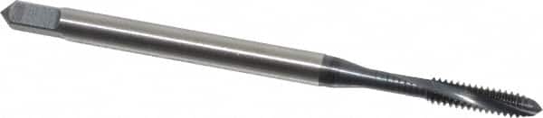 Spiral Flute Tap: #4-40 UNC, 2 Flutes, Modified Bottoming, 2BX Class of Fit, Cobalt, Oxide Coated MPN:BU456001.5003