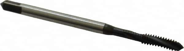 Spiral Flute Tap: #6-32 UNC, 3 Flutes, Modified Bottoming, 2BX Class of Fit, Cobalt, Oxide Coated MPN:BU456001.5005