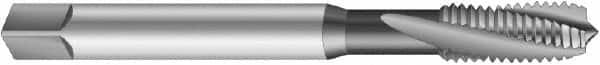 Spiral Flute Tap: #8-36 UNF, 3 Flutes, Modified Bottoming, 2BX Class of Fit, Cobalt, Oxide Coated MPN:BU456001.5040