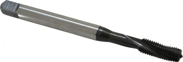 Spiral Flute Tap: 1/4-28 UNF, 3 Flutes, Modified Bottoming, 2BX Class of Fit, Cobalt, Oxide Coated MPN:BU456001.5043