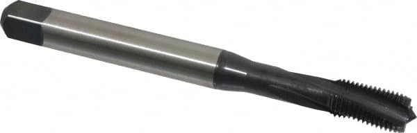 Spiral Flute Tap: 3/8-24 UNF, 3 Flutes, Modified Bottoming, 2BX Class of Fit, Cobalt, Oxide Coated MPN:BU456001.5045