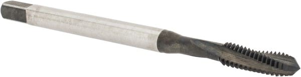 Spiral Flute Tap: #8-32 UNC, 3 Flutes, Modified Bottoming, 3BX Class of Fit, Cobalt, Oxide Coated MPN:BU456011.5006