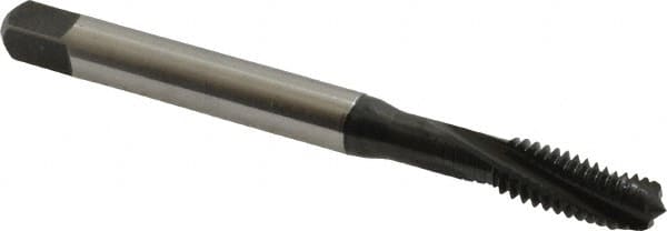 Spiral Flute Tap: 5/16-18 UNC, 3 Flutes, Modified Bottoming, 3BX Class of Fit, Cobalt, Oxide Coated MPN:BU456011.5010