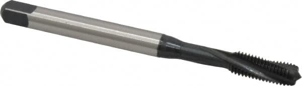 Spiral Flute Tap: 1/4-28 UNF, 3 Flutes, Modified Bottoming, 3BX Class of Fit, Cobalt, Oxide Coated MPN:BU456011.5043