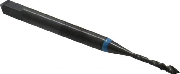 Spiral Flute Tap: #1-64 UNC, 2 Flutes, Modified Bottoming, 2B Class of Fit, Cobalt, Oxide Coated MPN:BU503200.5000