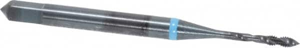 Spiral Flute Tap: #1-72 UNF, 2 Flutes, Modified Bottoming, 3B Class of Fit, Cobalt, Oxide Coated MPN:BU503210.5034