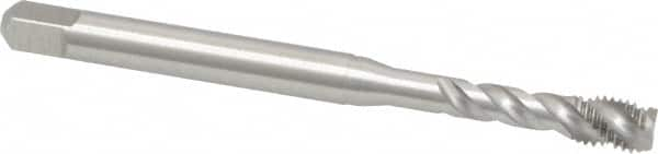 Spiral Flute Tap: 1/4-28 UNF, 3 Flutes, Bottoming, 2B Class of Fit, Cobalt, Bright/Uncoated MPN:BU513500.5043