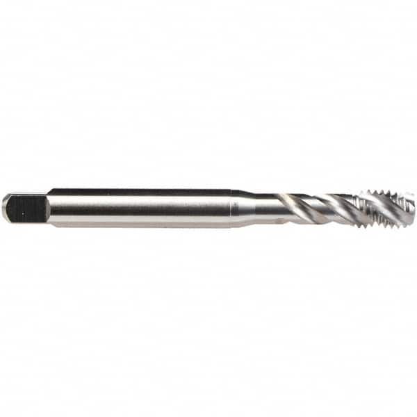 Spiral Flute Tap: 1/4-20 UNC, 3 Flutes, Bottoming, High Speed Steel, Bright/Uncoated MPN:BU513500.5662