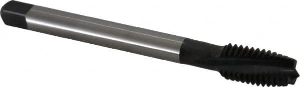 Spiral Flute Tap: 1/2-13 UNC, 3 Flutes, Plug, 2BX Class of Fit, Cobalt, Nitride Coated MPN:CU306001.5013