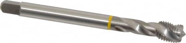 Spiral Flute Tap: 7/16-20 UNF, 3 Flutes, Modified Bottoming, 3B Class of Fit, Cobalt, Bright/Uncoated MPN:CU501010.5046