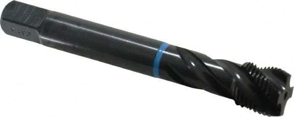 Spiral Flute Tap: 5/8-18 UNF, 4 Flutes, Modified Bottoming, 2B Class of Fit, Cobalt, Oxide Coated MPN:CU503200.5049