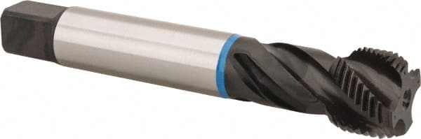 Spiral Flute Tap: #1-12 UNF, 4 Flutes, Modified Bottoming, 2B Class of Fit, Cobalt, Oxide Coated MPN:CU503200.5052