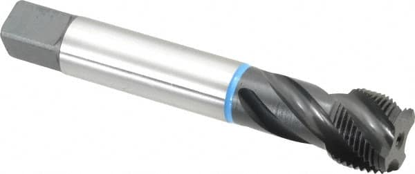 Spiral Flute Tap: #1-14 UNF, 4 Flutes, 2B Class of Fit, High Speed Steel, NE2 Coated MPN:CU503200.5404