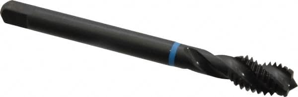 Spiral Flute Tap: 7/16-14 UNC, 3 Flutes, Modified Bottoming, 3B Class of Fit, Cobalt, Oxide Coated MPN:CU503210.5012