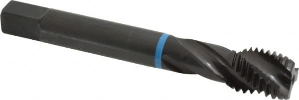 Spiral Flute Tap: 3/4-10 UNC, 3 Flutes, Modified Bottoming, 3B Class of Fit, Cobalt, Oxide Coated MPN:CU503210.5016