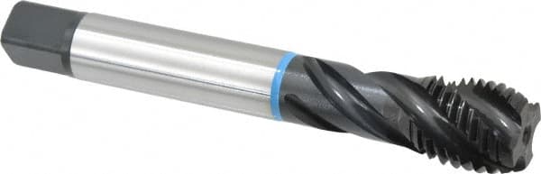 Spiral Flute Tap: #1-8 UNC, 4 Flutes, Modified Bottoming, 3B Class of Fit, Cobalt, Oxide Coated MPN:CU503210.5018