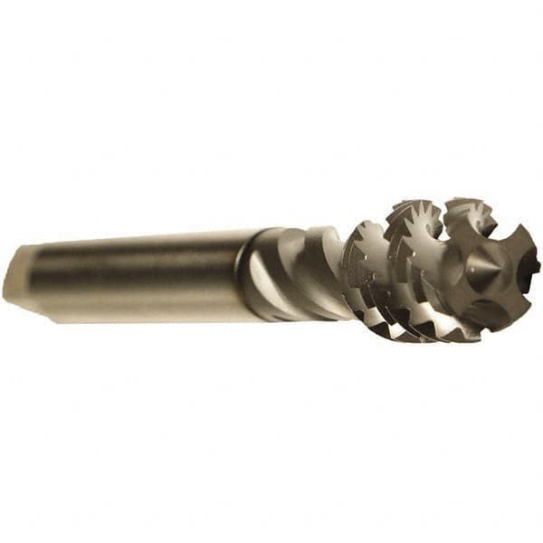 Spiral Flute Tap: 3/4-10 UNC, 4 Flutes, Modified Bottoming, 2B Class of Fit, Cobalt, GLT-1 Coated MPN:CU50C400.5016