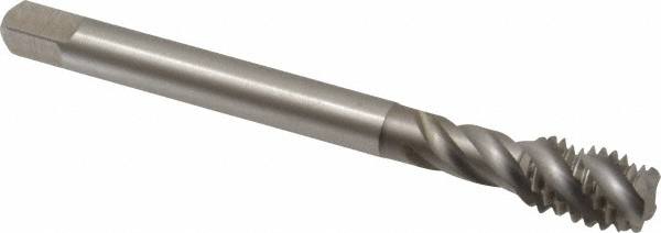 Spiral Flute Tap: 7/16-14 UNC, 4 Flutes, Bottoming, 2B Class of Fit, Cobalt, Bright/Uncoated MPN:CU513500.5012