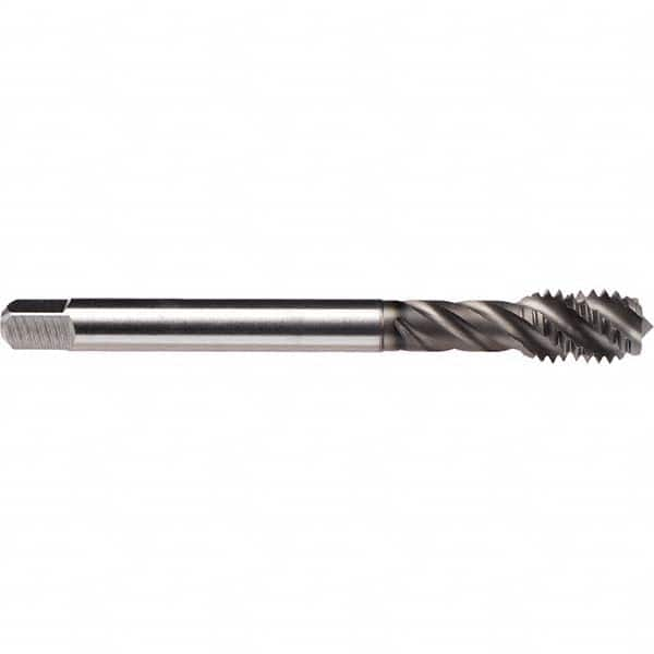 Spiral Flute Tap:  UNC,  4 Flute,  Bottoming,  2B Class of Fit,  Cobalt,  GLT-1 Finish MPN:CU51C400.5018