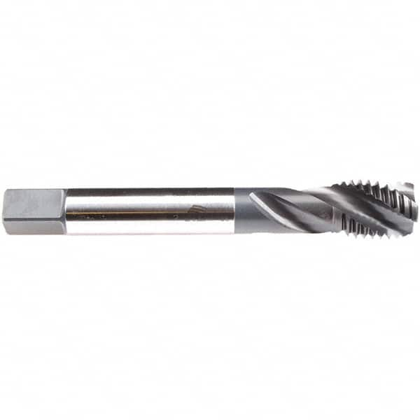 Spiral Flute Tap:  UNF,  4 Flute,  Modified Bottoming,  2B/3B Class of Fit,  High-Speed Steel,  Ne2 Finish MPN:CU533200.5051