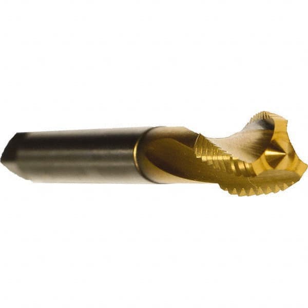 Spiral Flute Tap: 1-1/4-7 UNC, 4 Flutes, Modified Bottoming, 2BX Class of Fit, Cobalt, TIN Coated MPN:CU573701.5020